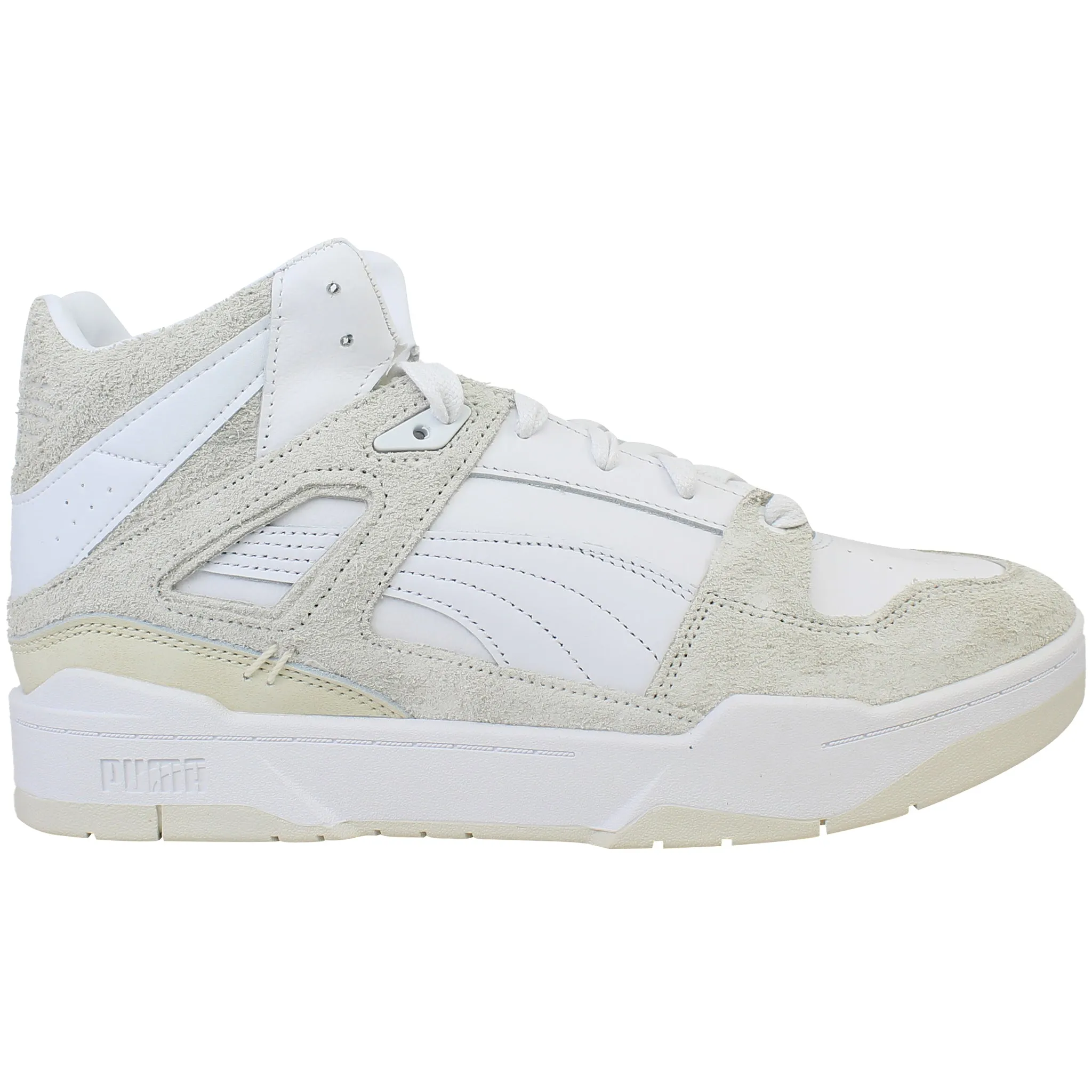 Puma Slipstream Hi Premium Mens White Trainers