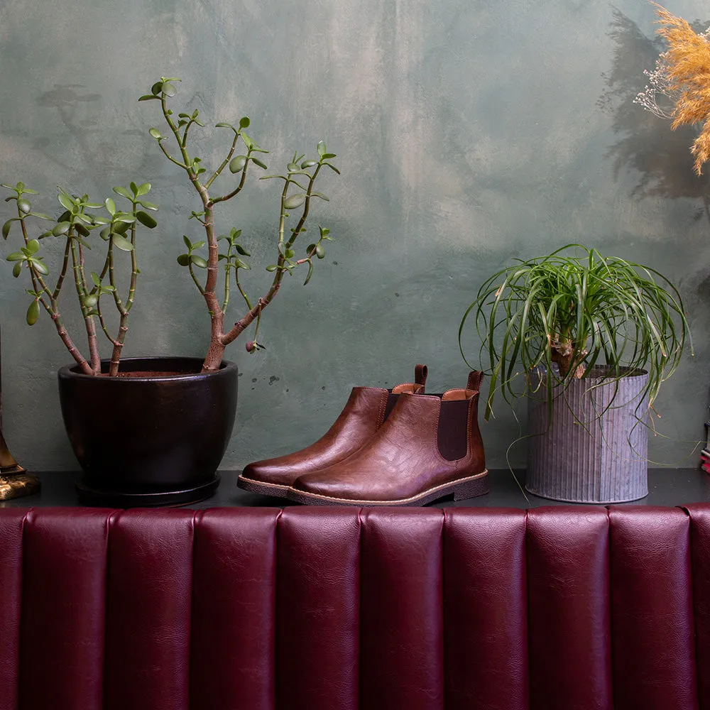 Rockland Waterproof Leather Chelsea Boots