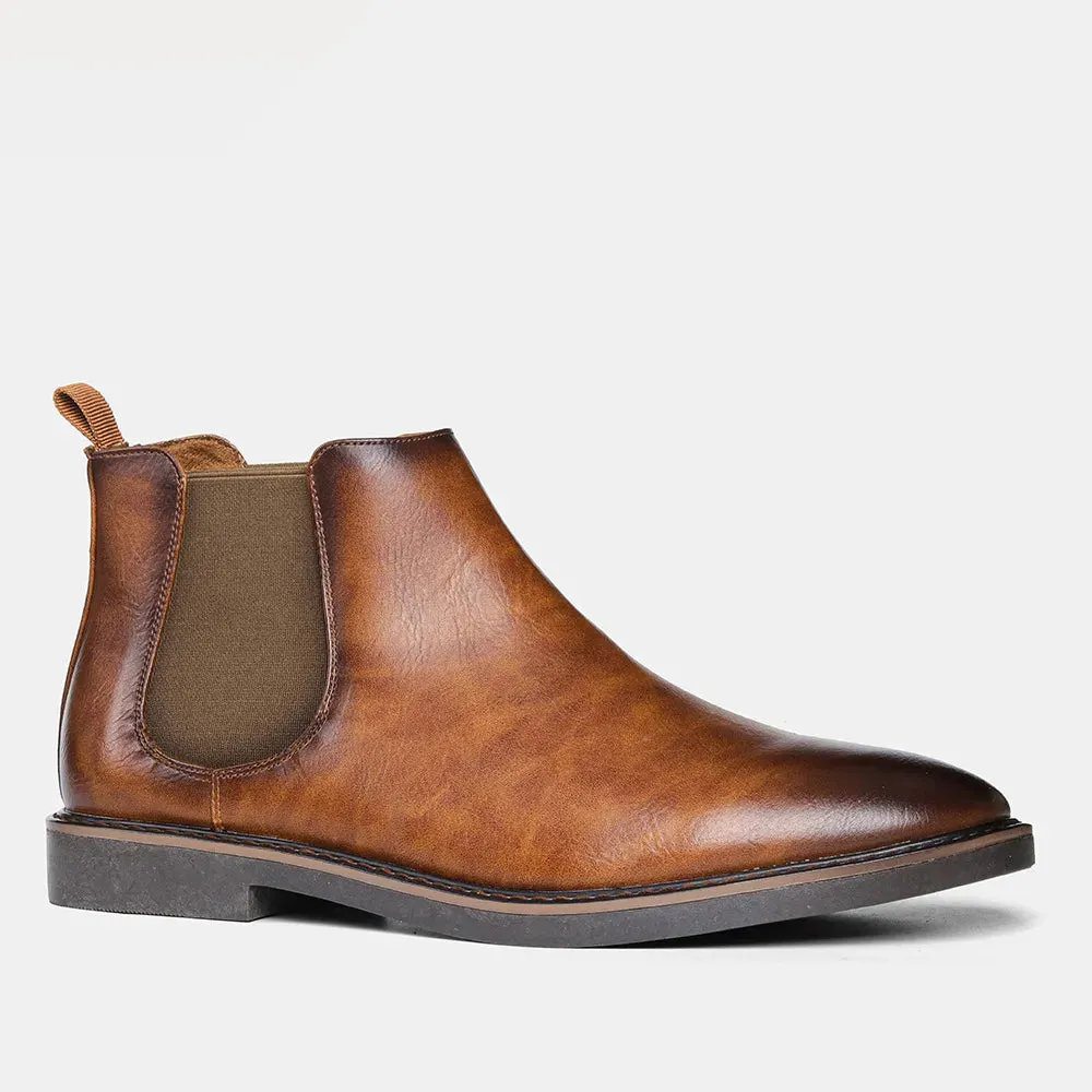 Rockland Waterproof Leather Chelsea Boots