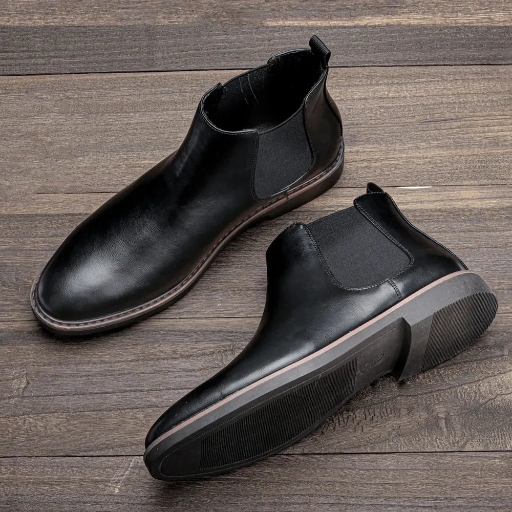 Rockland Waterproof Leather Chelsea Boots