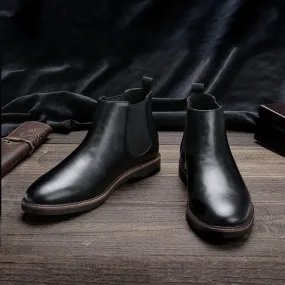 Rockland Waterproof Leather Chelsea Boots
