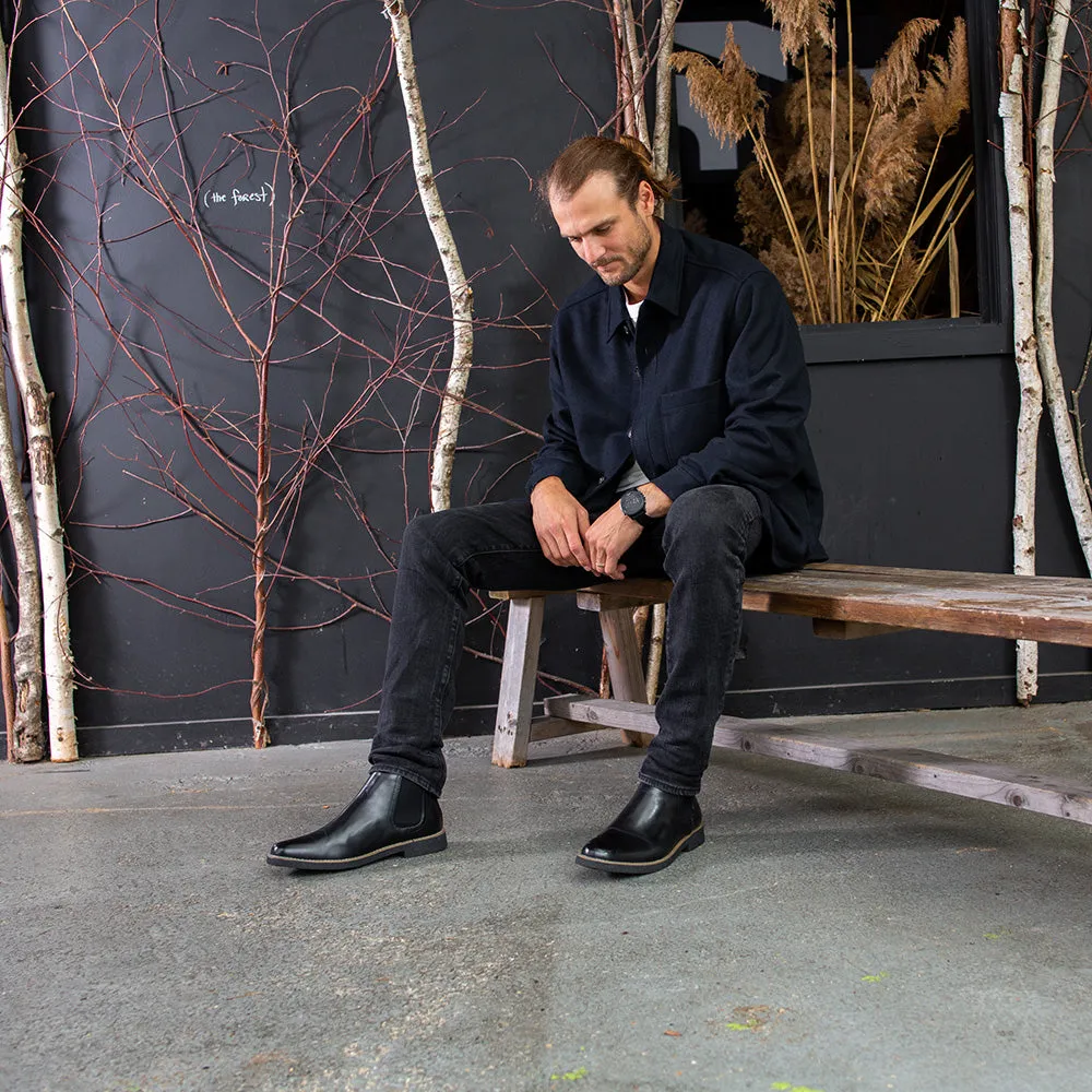 Rockland Waterproof Leather Chelsea Boots