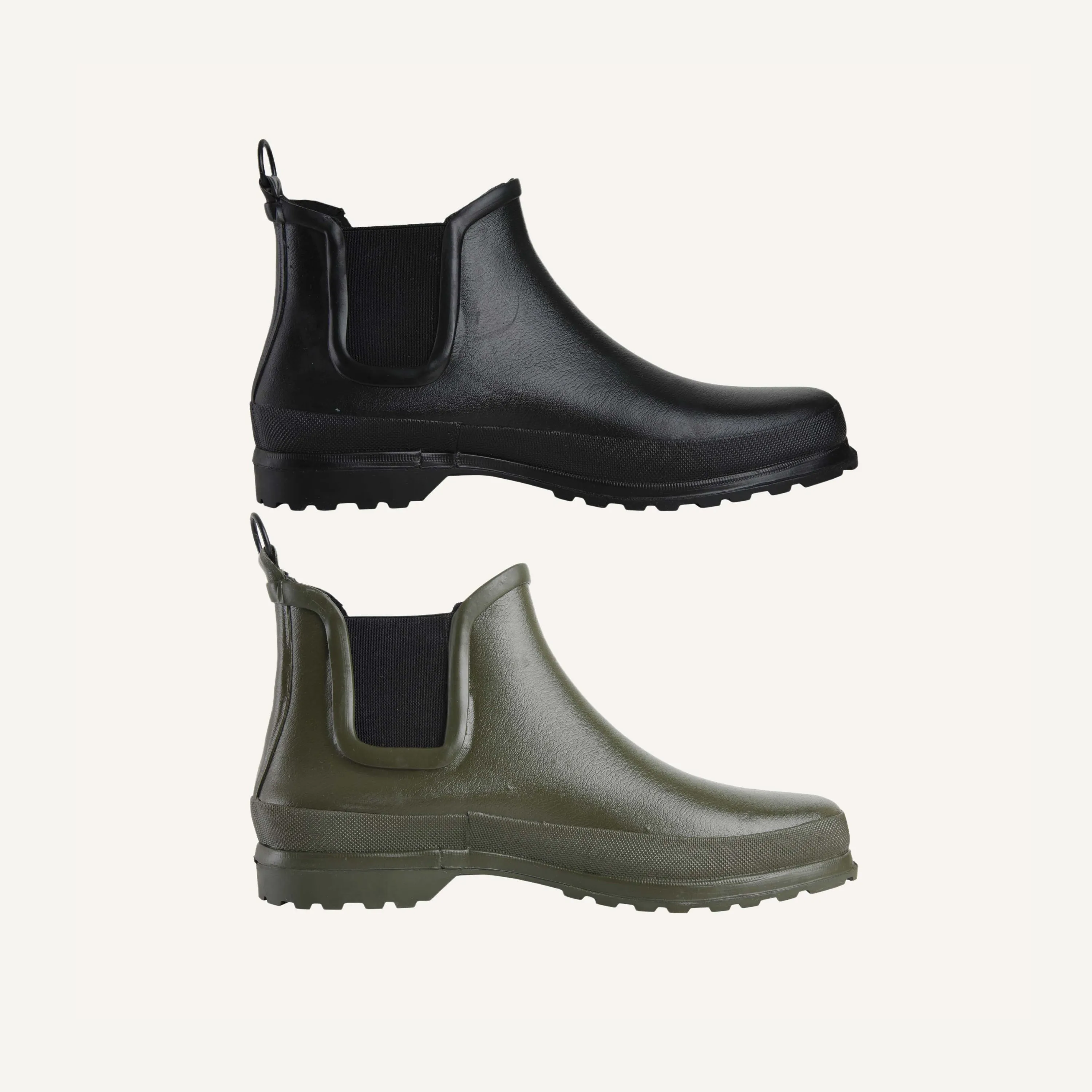 RUBBER CHELSEA BOOTS