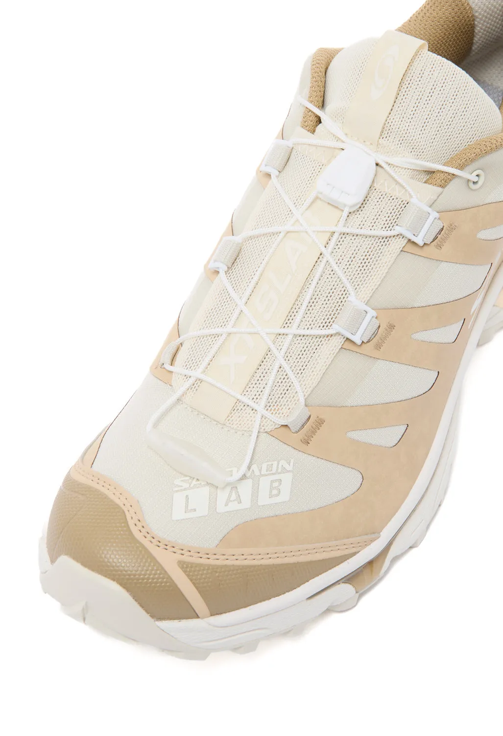 Salomon XT-4 OG Protective Trainers - Safari / Almond Milk / Kelp