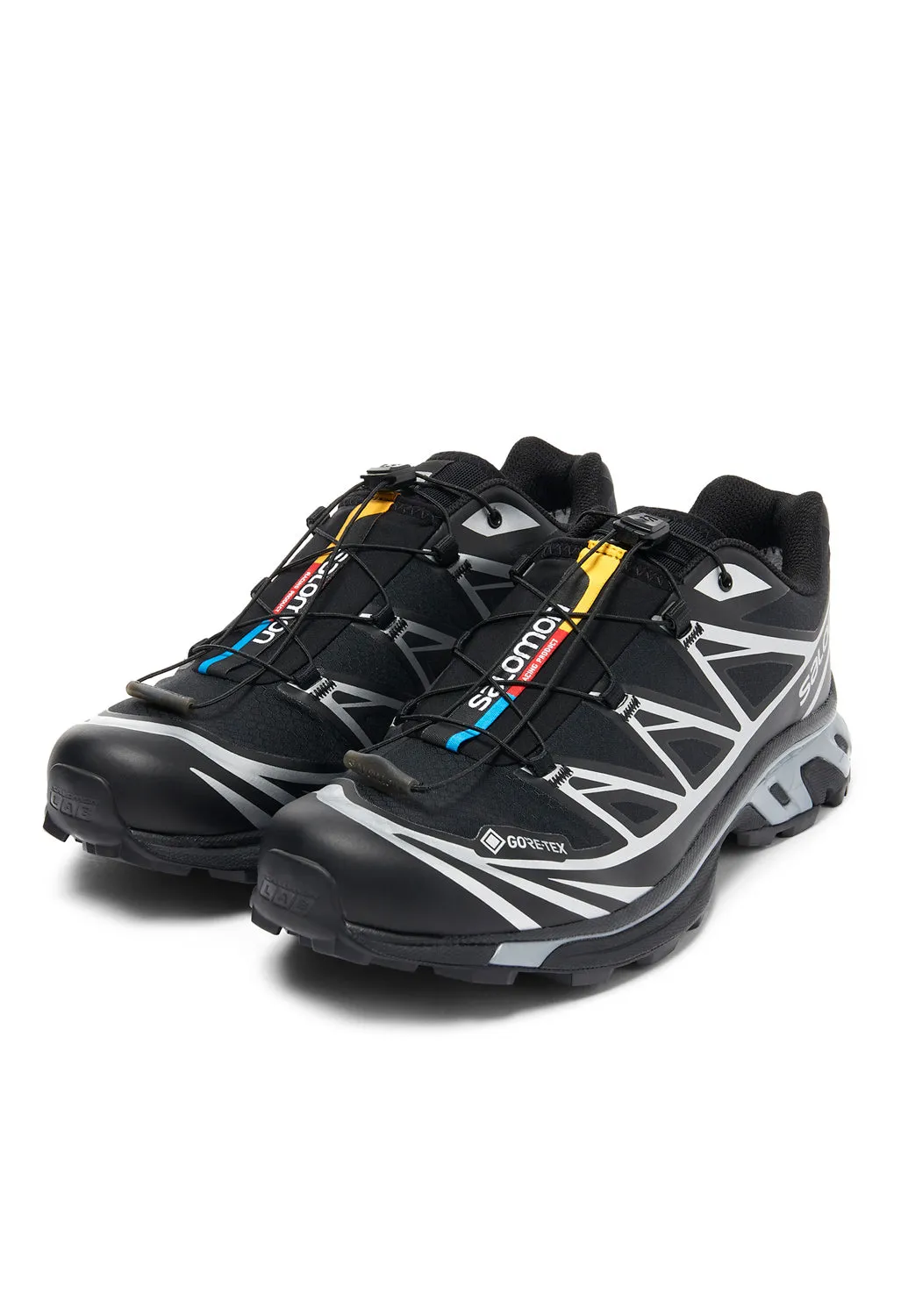 Salomon XT-6 GORE-TEX Trainers - Black / Black / FTW Silver