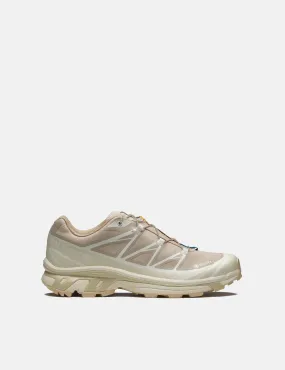 Salomon XT-6 GTX Gore-Tex Trainers - Oxford Tan/Almond Milk/Safari