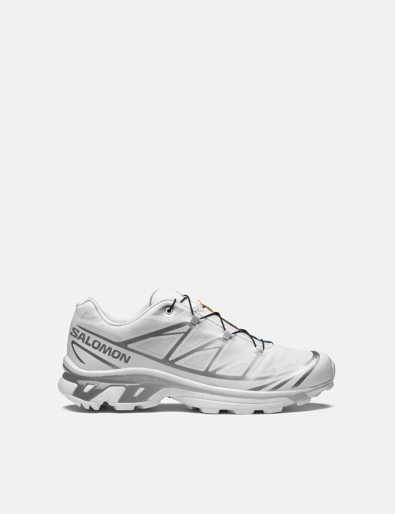 Salomon XT-6 GTX Gore-Tex Trainers - White/White/Ftw Silver