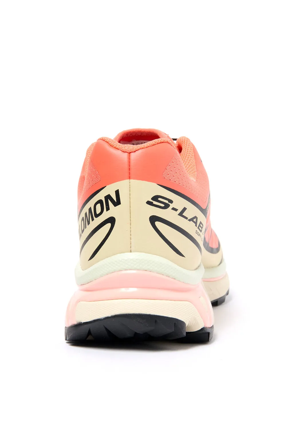 Salomon XT-6 Trainers - Living Coral / Black / Cement