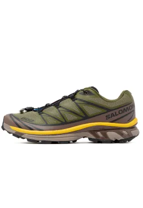 Salomon XT-6 Trainers - Olive Night / Black / Sulphur