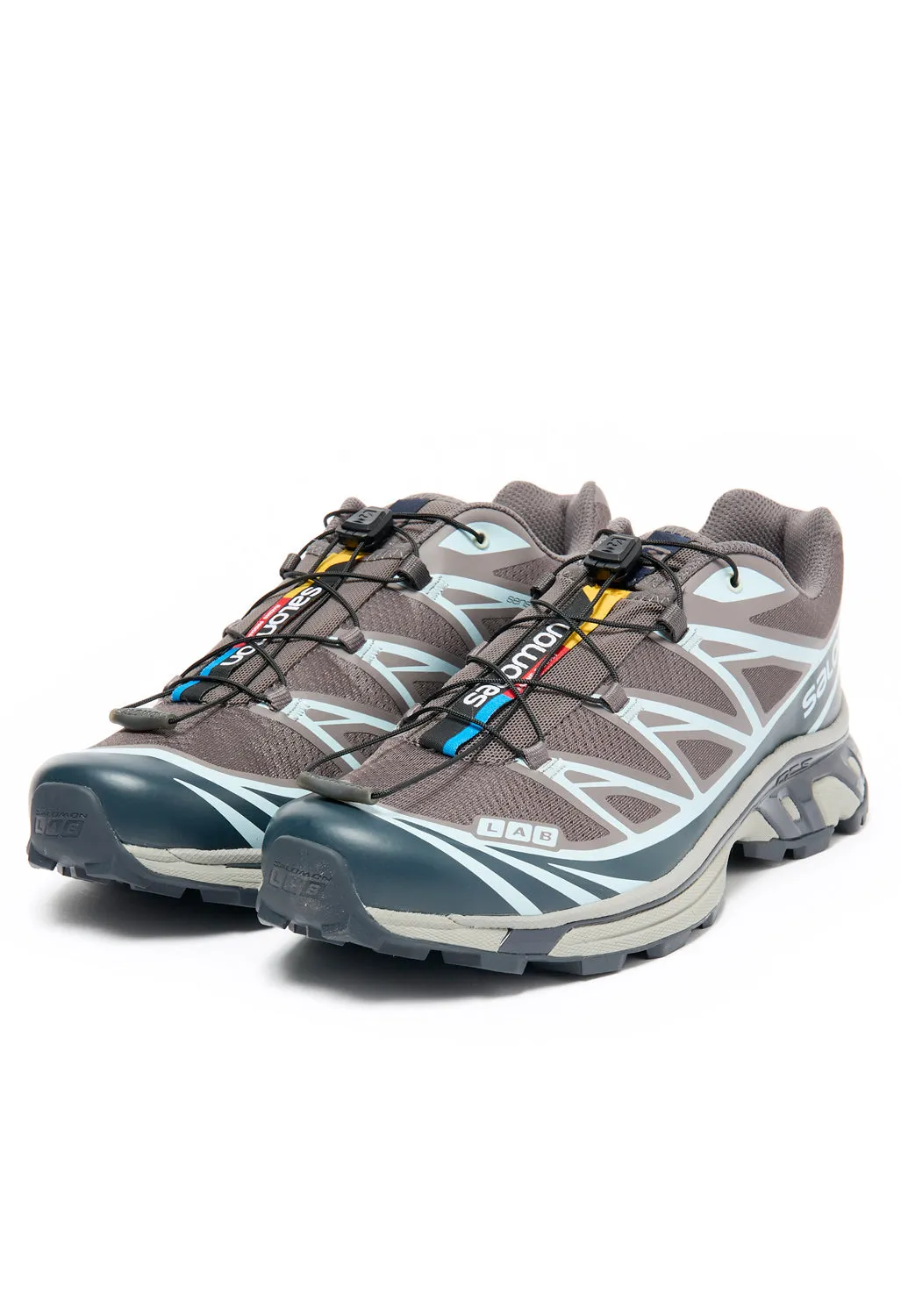 Salomon XT-6 Trainers - Plum Kitten / India Ink / Ballad Blue