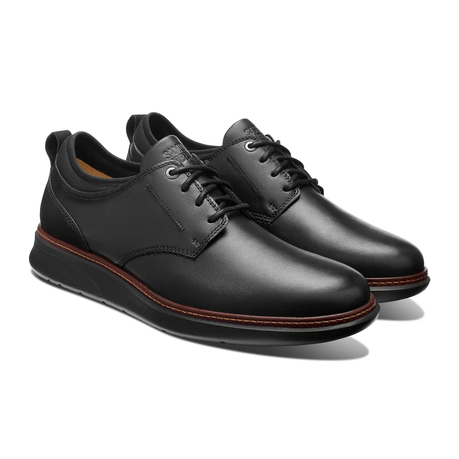 Samuel Hubbard Rafael Sport Lace Up (Men) - Black/Black