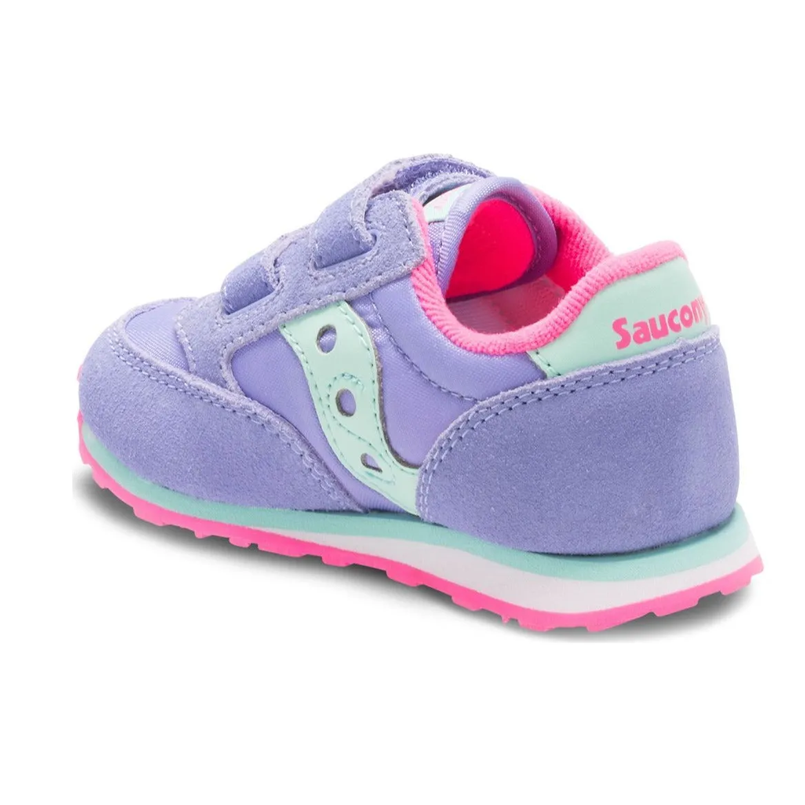 Saucony Purple Baby Jazz Sneaker | periwinkle
