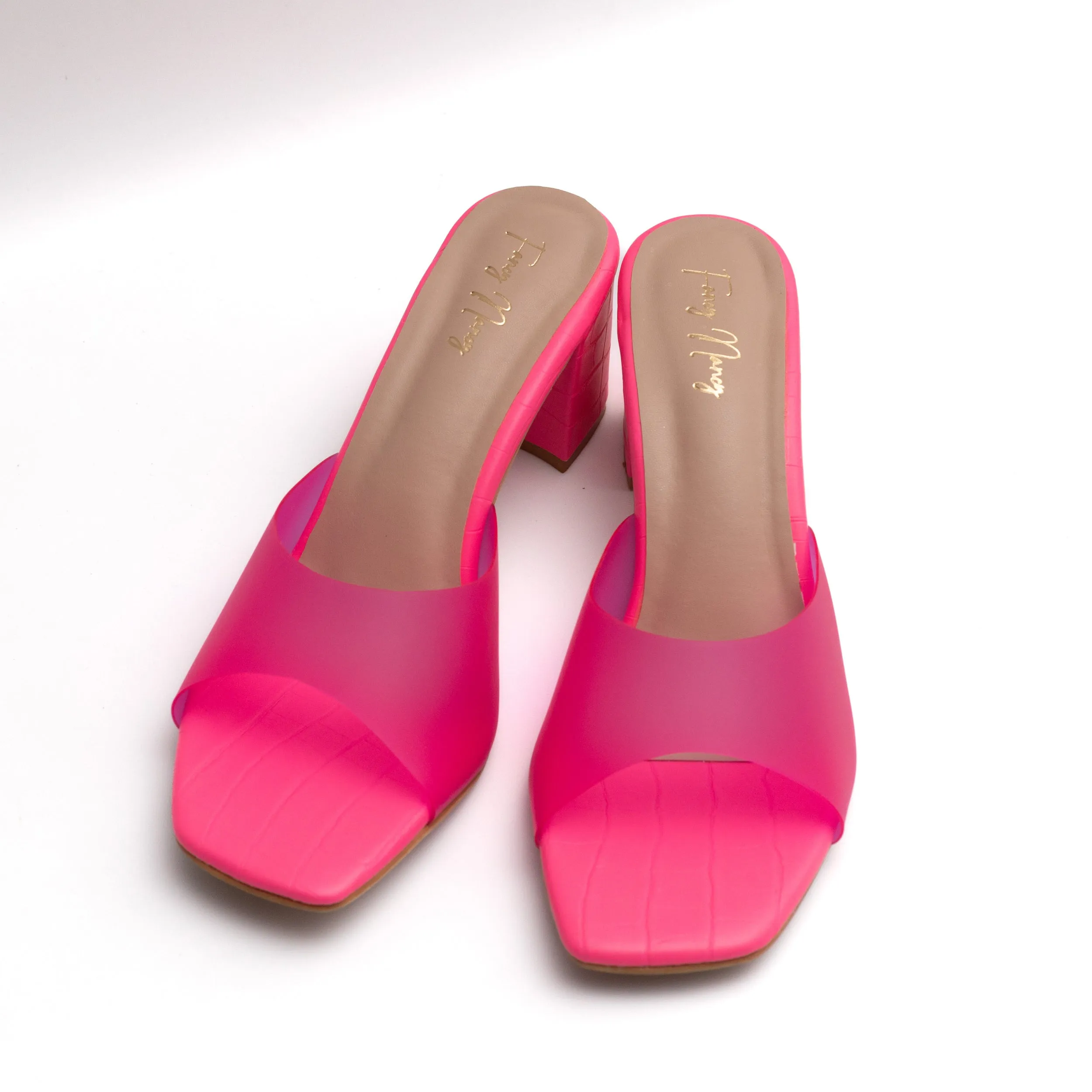 Smokey Mules - Neon Pink
