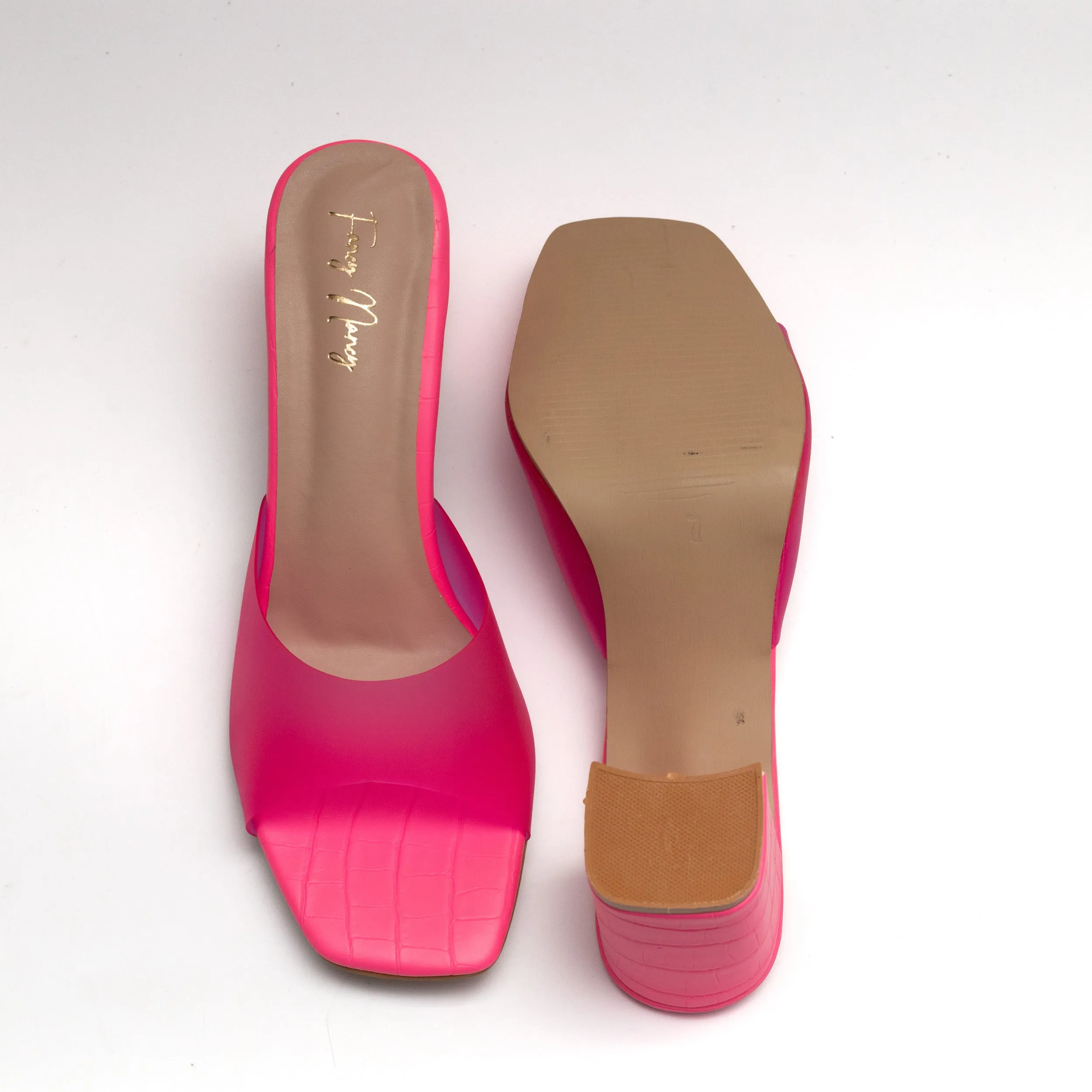 Smokey Mules - Neon Pink