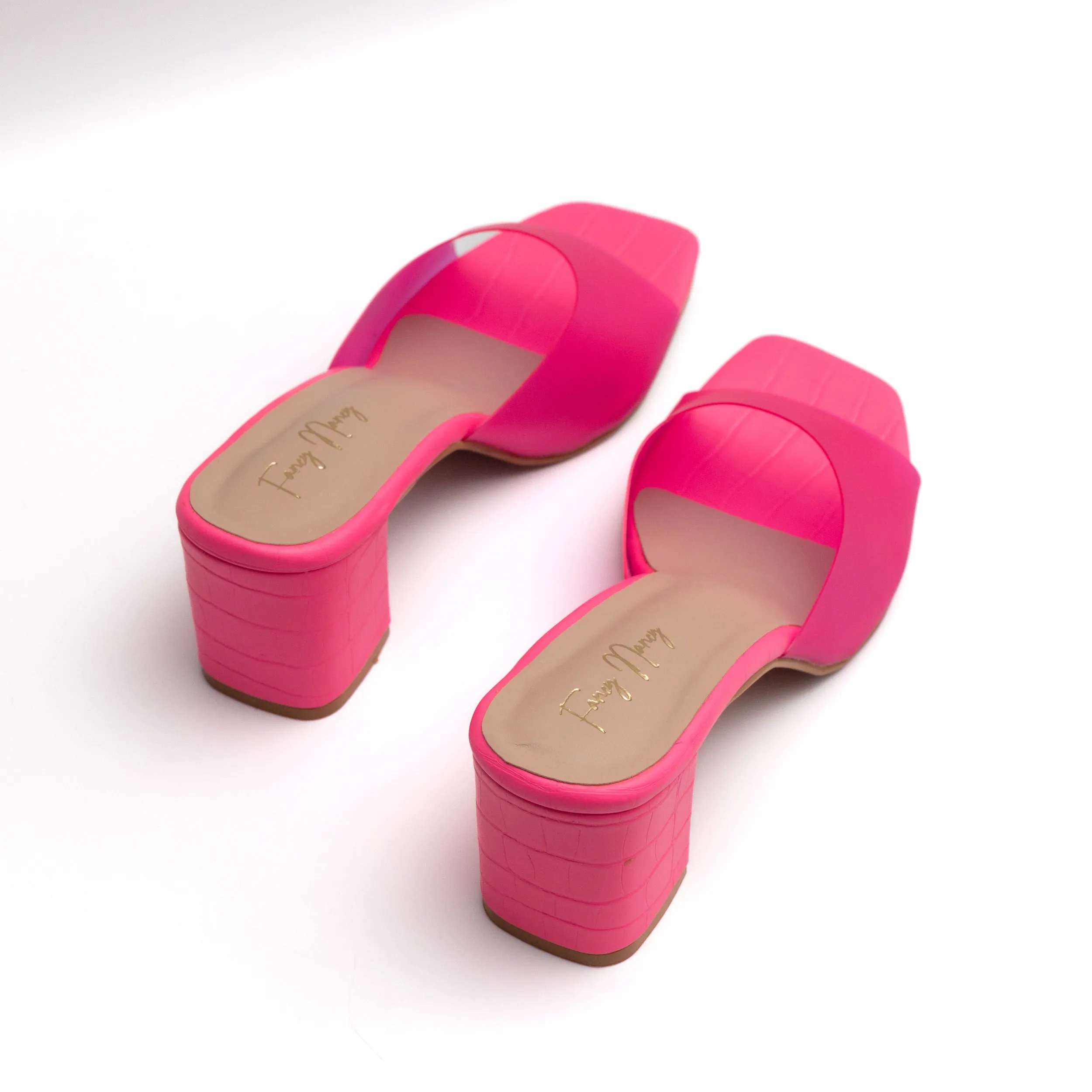 Smokey Mules - Neon Pink