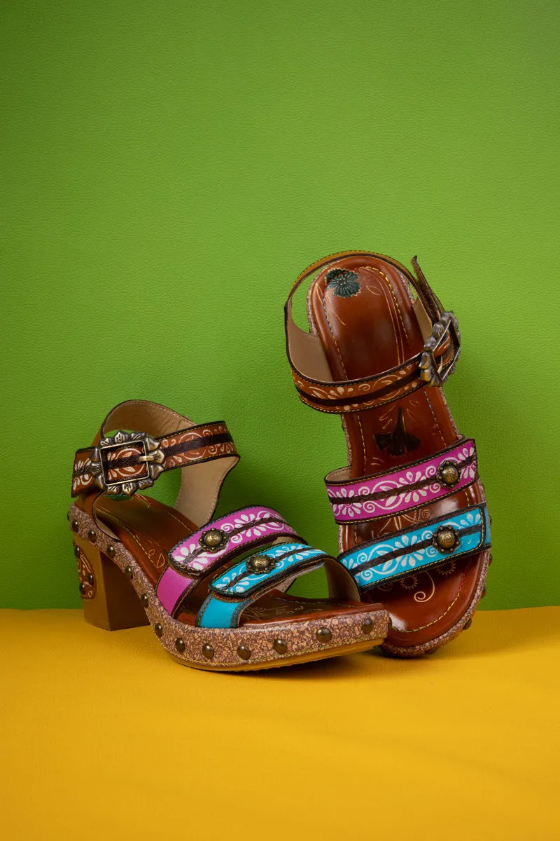 Soffia | Kind Of A Big Deal Rivet Studded Leather Sandal