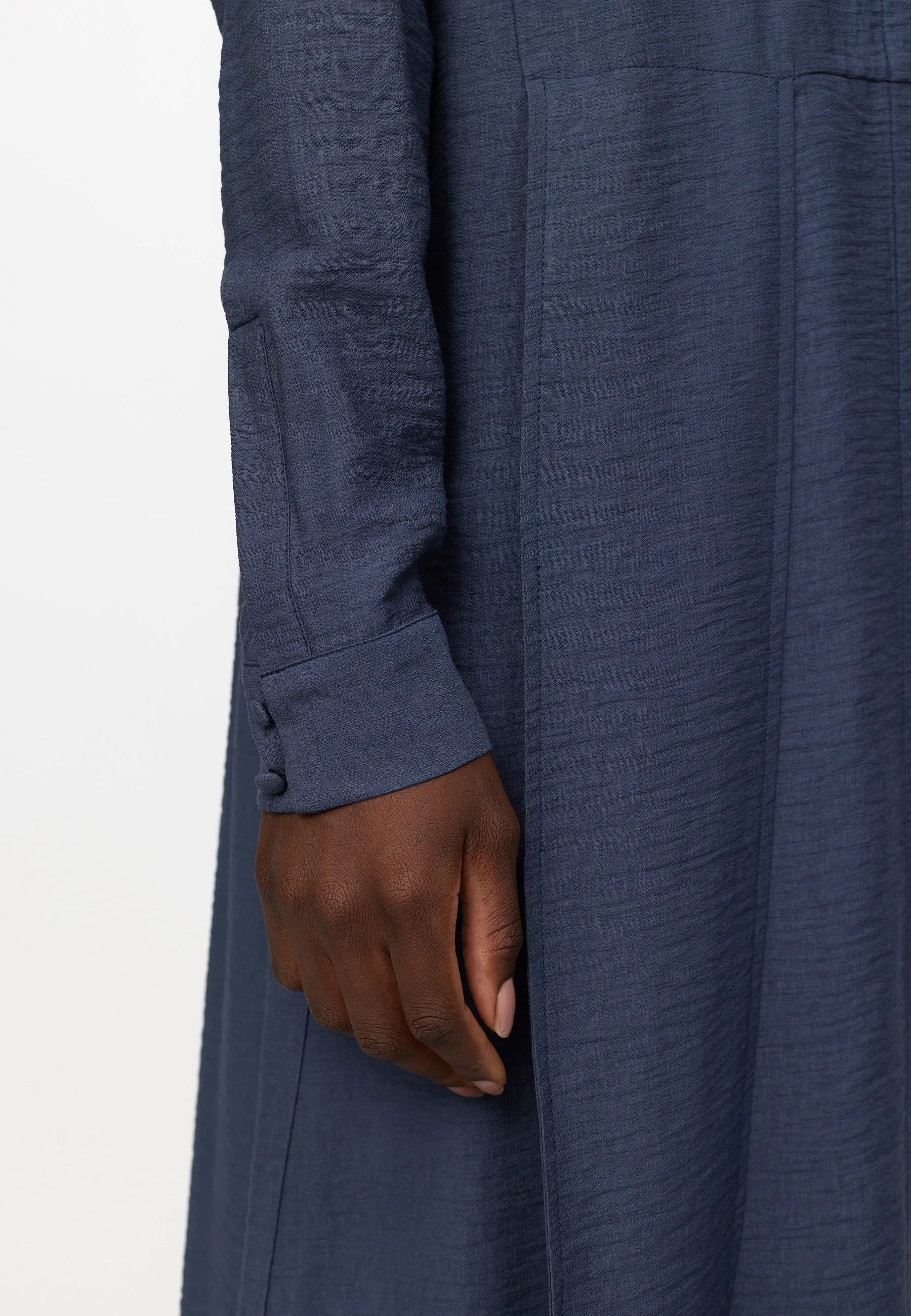 SRSydney Midi Shirt Dress - Ombre Blue