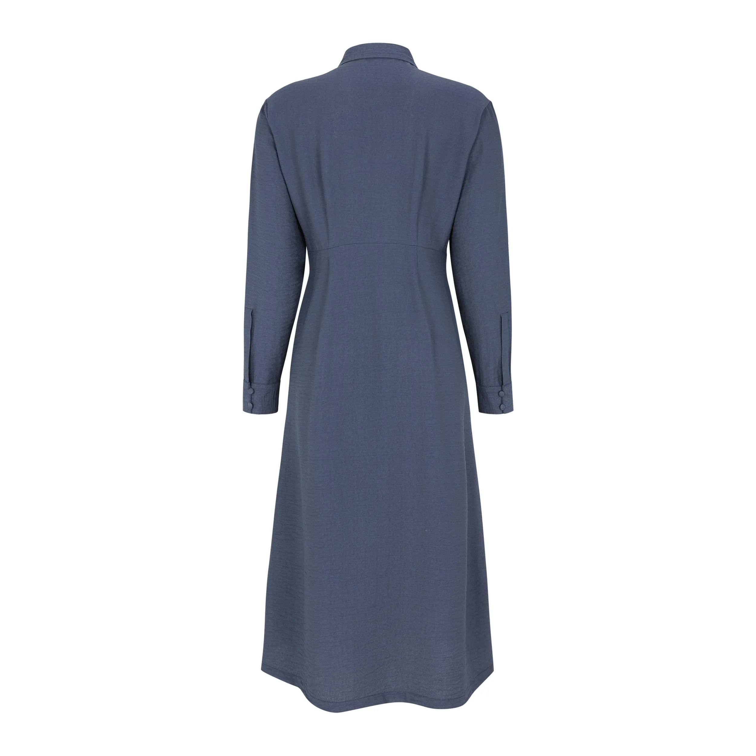 SRSydney Midi Shirt Dress - Ombre Blue