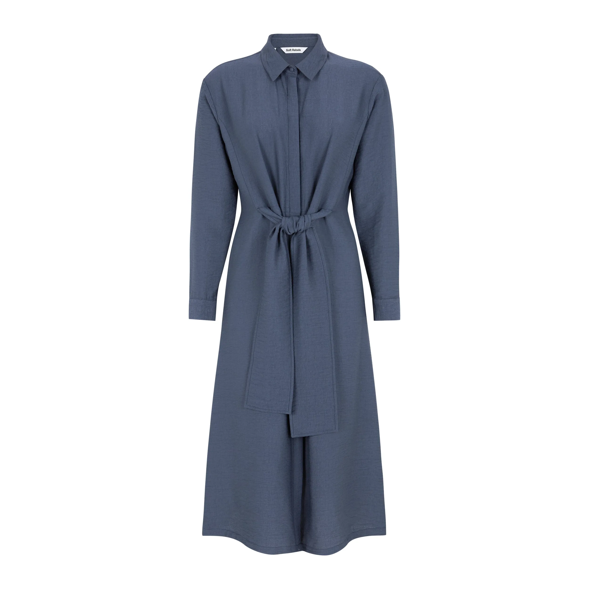 SRSydney Midi Shirt Dress - Ombre Blue
