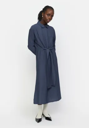 SRSydney Midi Shirt Dress - Ombre Blue