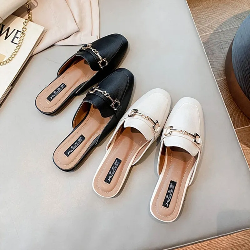 Trendy and Chic Flat Mules for Women