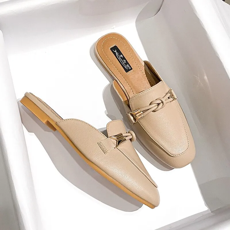 Trendy and Chic Flat Mules for Women