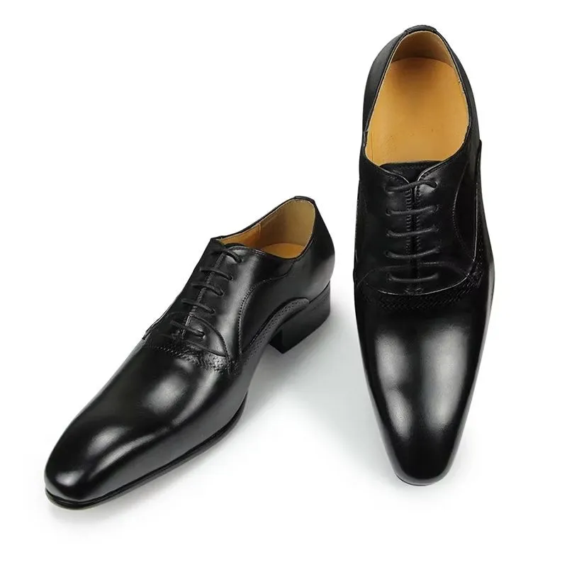 Veltique Chic Lace-Up Oxfords
