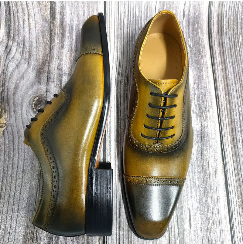 Velvoura Lace Oxfords