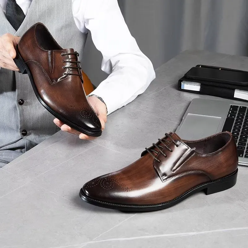 Velvoura Lace-Up Oxfords
