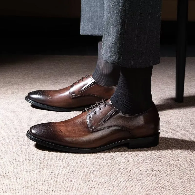 Velvoura Lace-Up Oxfords