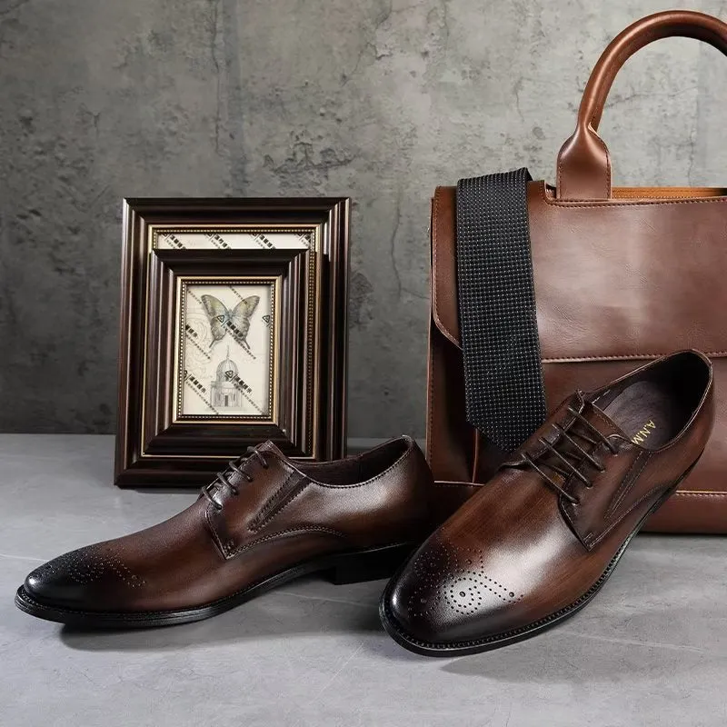 Velvoura Lace-Up Oxfords