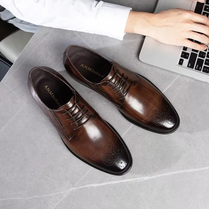 Velvoura Lace-Up Oxfords