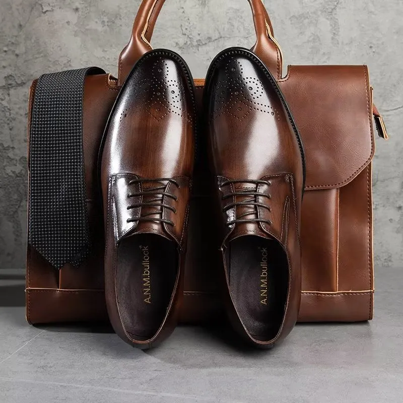 Velvoura Lace-Up Oxfords