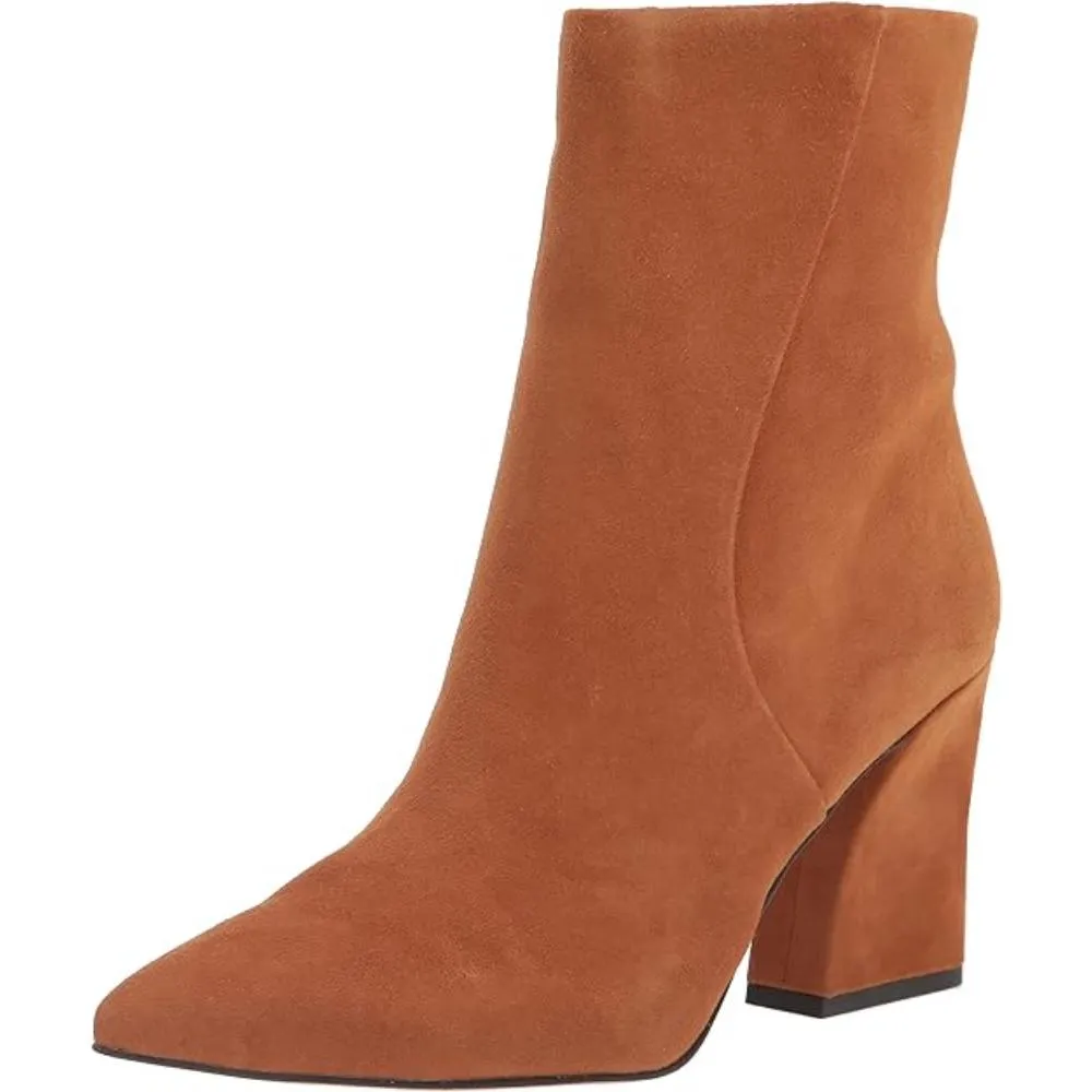 Vesi Whiskey Suede Franco Sarto Ankle Boots