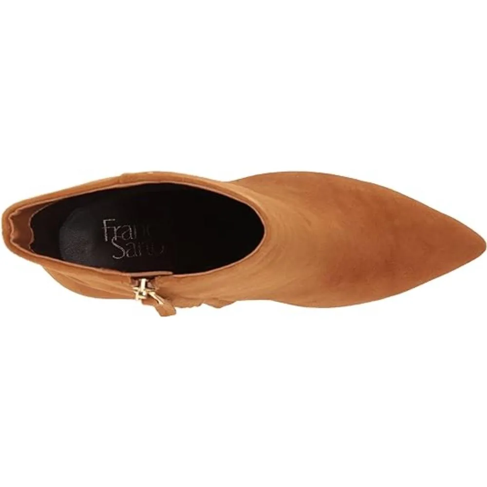 Vesi Whiskey Suede Franco Sarto Ankle Boots