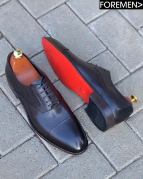 WINDSOR | Coffee Leather Sole Oxfords
